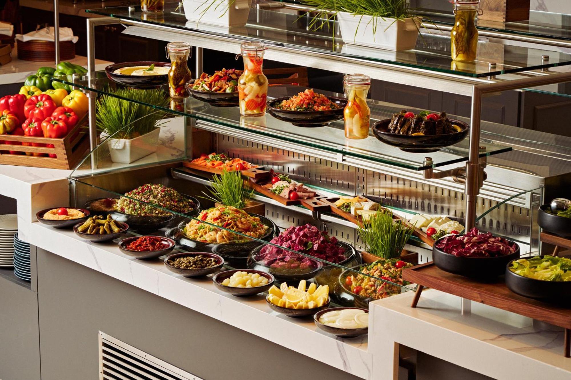 メッカ Address Jabal Omar Makkahアパートホテル エクステリア 写真 A salad bar